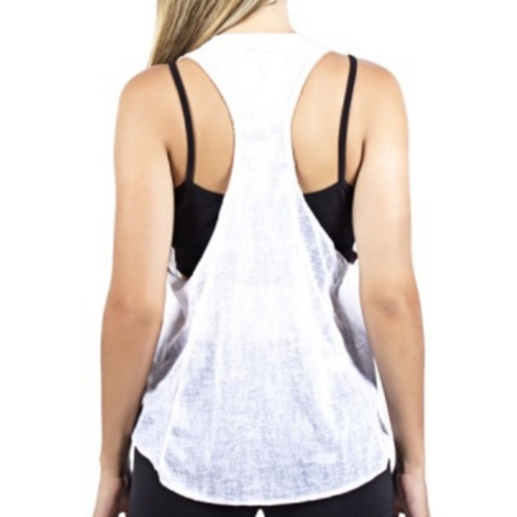 Tank Top -Transparent Racerback - Picture 2 of 3